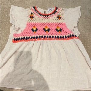 THML embroidered shirt, size large